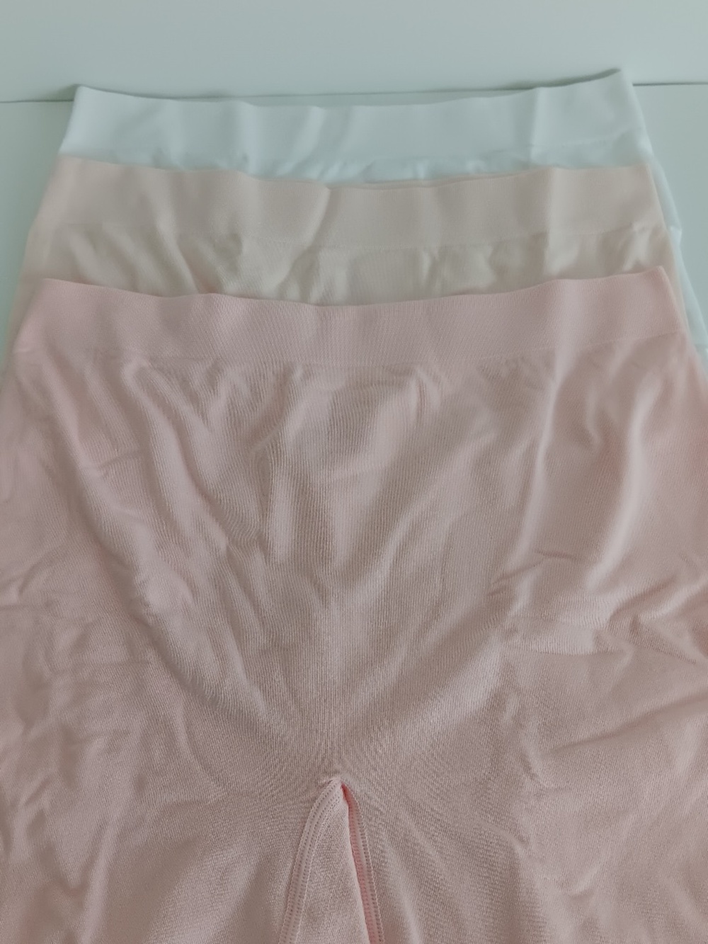 Breezies Comfort Breeze Set of 3 Seamless Long Leg Panties, Basic Sz a723815